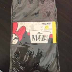 NEW Minnie Mouse thigh high tights
